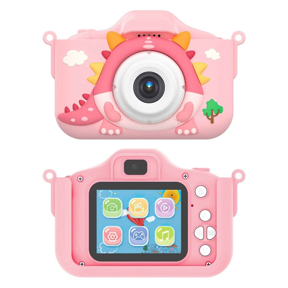 Dinosaur Kids Selfie 48MP 1080P HD Cartoon Digital Camera - Cartsfy Inc.