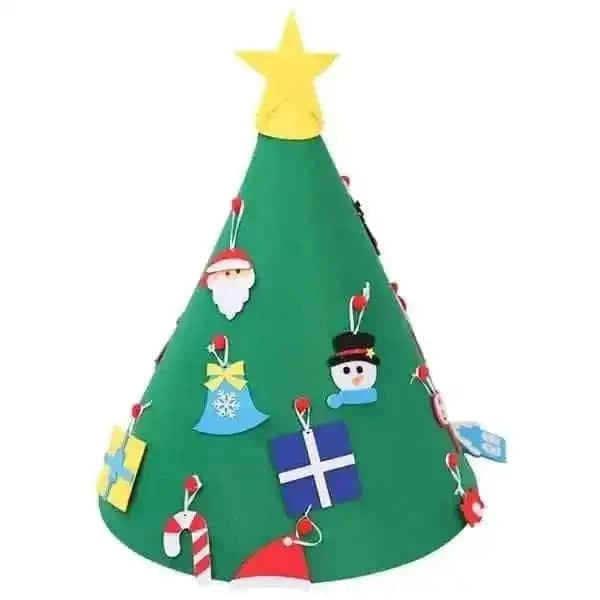 DIY 3D Felt Christmas Tree Upgraded Toddler Christmas Tree Cartsfy Inc.