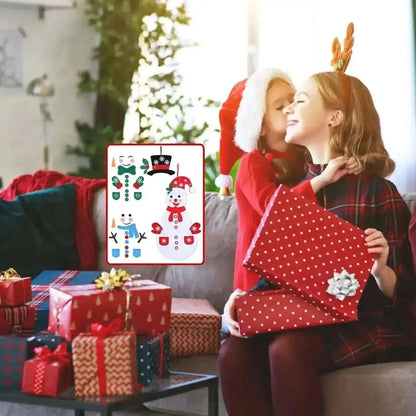 DIY Felt Christmas Hanging Decorations Kits with 54 Piece Detachable Ornaments Cartsfy Inc.