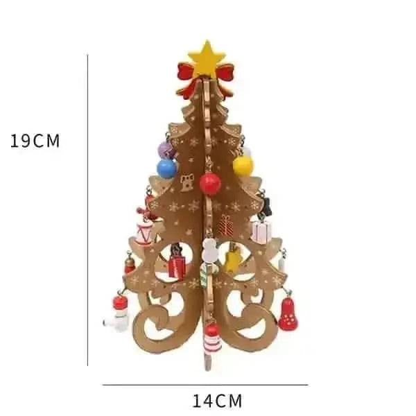 DIY Stereo Wooden Christmas Tree - Christmas Decoration Ornaments Cartsfy Inc.