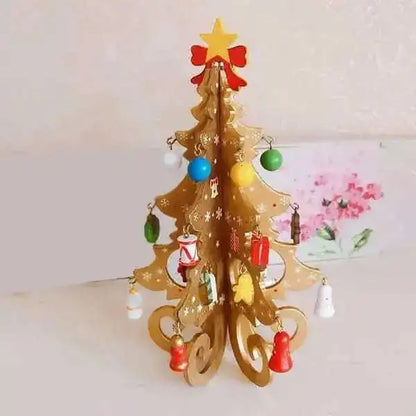 DIY Stereo Wooden Christmas Tree - Christmas Decoration Ornaments Cartsfy Inc.