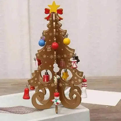 DIY Stereo Wooden Christmas Tree - Christmas Decoration Ornaments Cartsfy Inc.