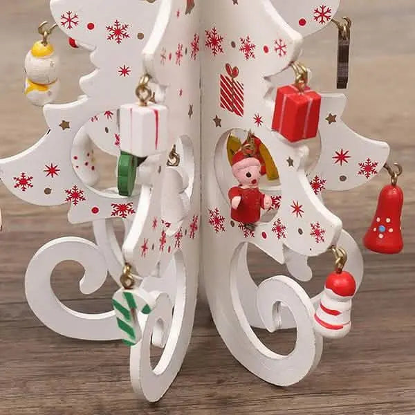 DIY Stereo Wooden Christmas Tree - Christmas Decoration Ornaments