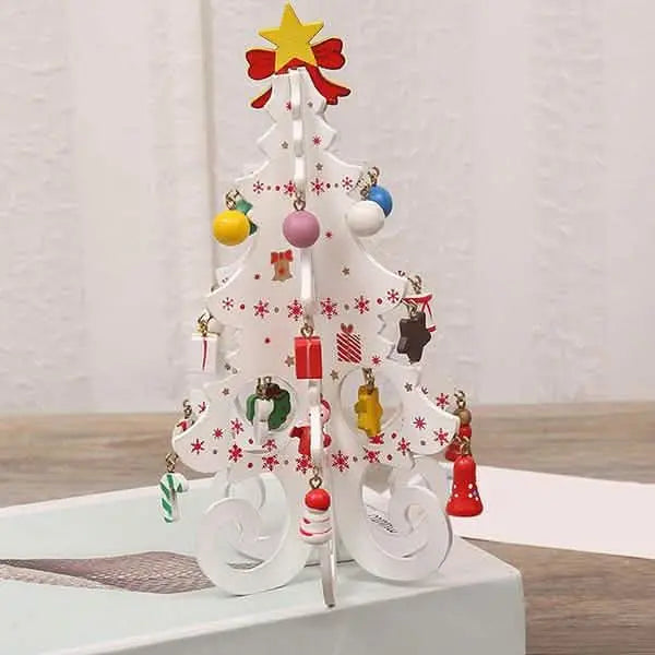 DIY Stereo Wooden Christmas Tree - Christmas Decoration Ornaments