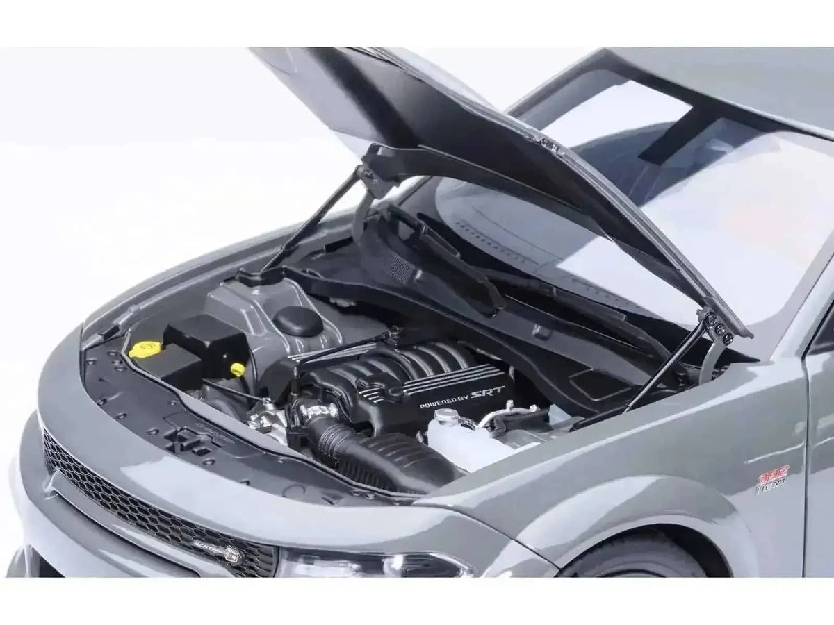 Dodge Charger Scat Pack Widebody Destroyer Gray 1/18 Model Car by Autoart Cartsfy Inc.
