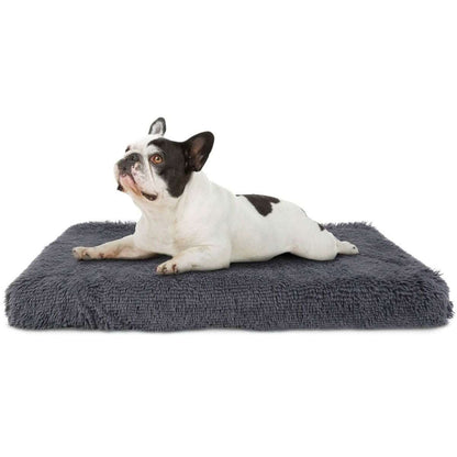 Dog Bed Soft Plush Cushion Cozy Warm Pet Crate Mat Dog Carpet Cartsfy Inc.