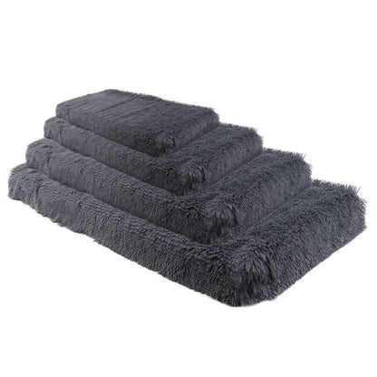 Dog Bed Soft Plush Cushion Cozy Warm Pet Crate Mat Dog Carpet Cartsfy Inc.