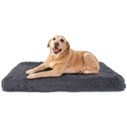 Dog Bed Soft Plush Cushion Cozy Warm Pet Crate Mat Dog Carpet Cartsfy Inc.
