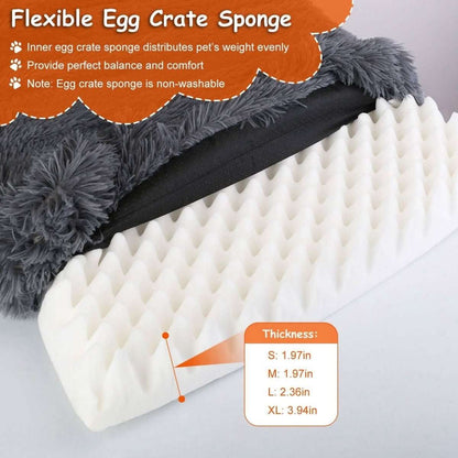 Dog Bed Soft Plush Cushion Cozy Warm Pet Crate Mat Dog Carpet Cartsfy Inc.