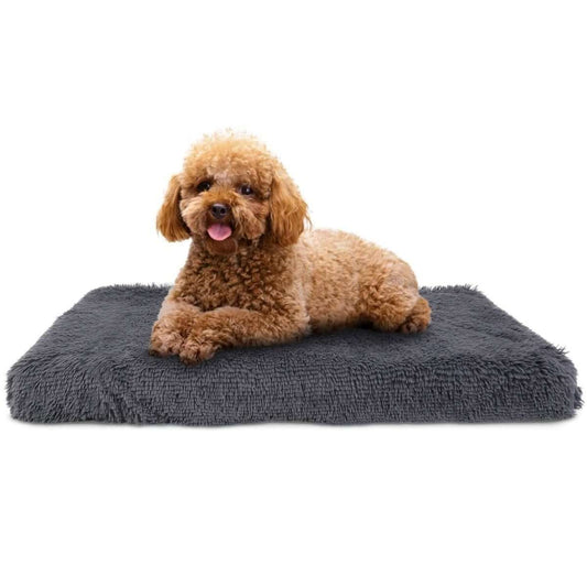 Dog Bed Soft Plush Cushion Cozy Warm Pet Crate Mat Dog Carpet Cartsfy Inc.
