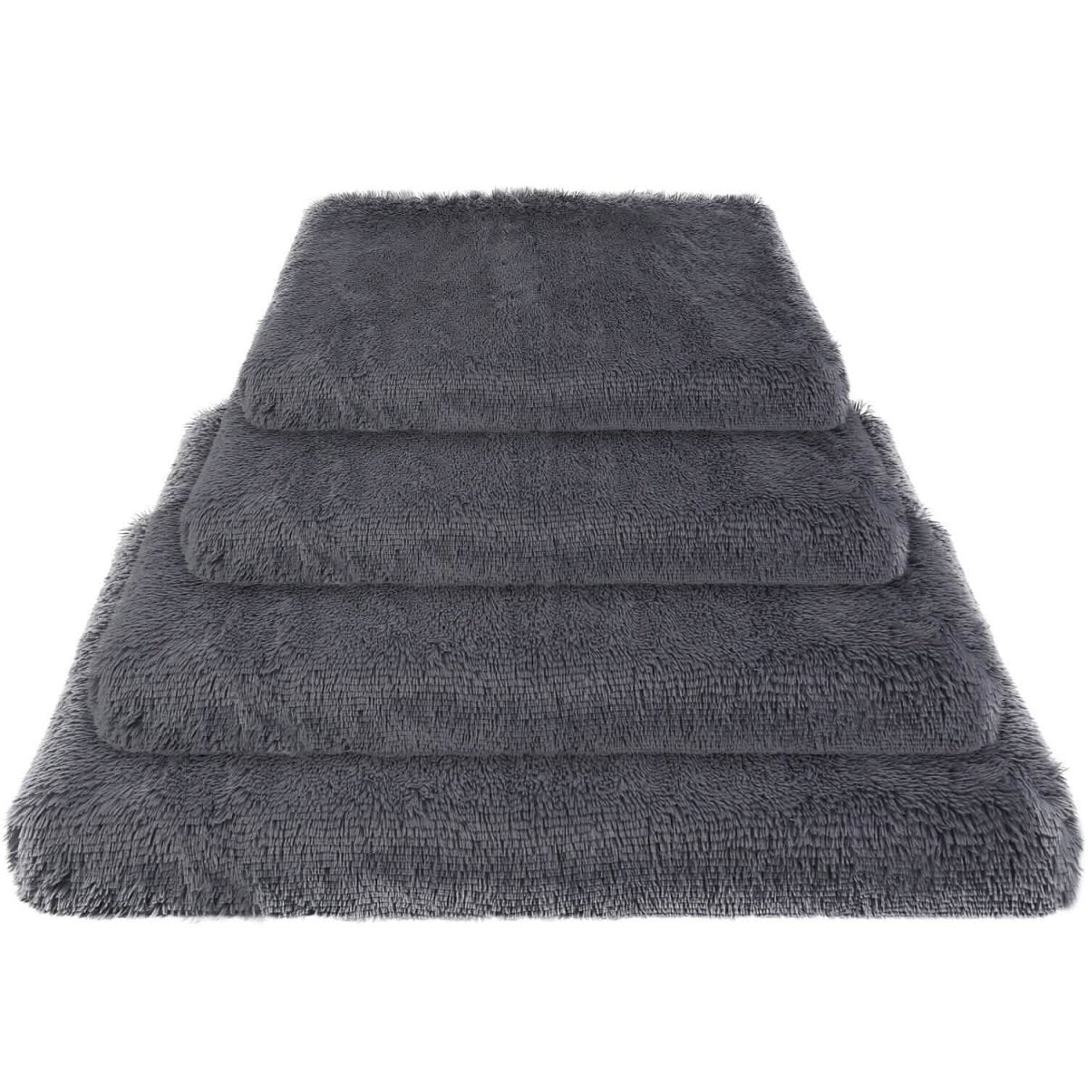 Dog Bed Soft Plush Cushion Cozy Warm Pet Crate Mat Dog Carpet - Cartsfy Inc.