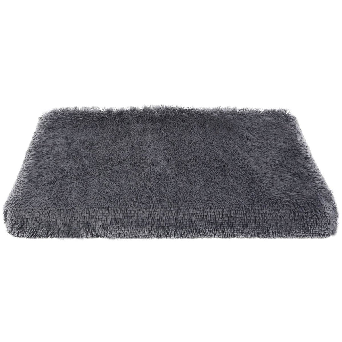 Dog Bed Soft Plush Cushion Cozy Warm Pet Crate Mat Dog Carpet - Cartsfy Inc.