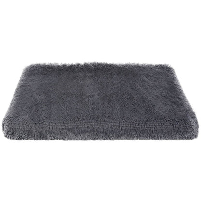 Dog Bed Soft Plush Cushion Cozy Warm Pet Crate Mat Dog Carpet - Cartsfy Inc.