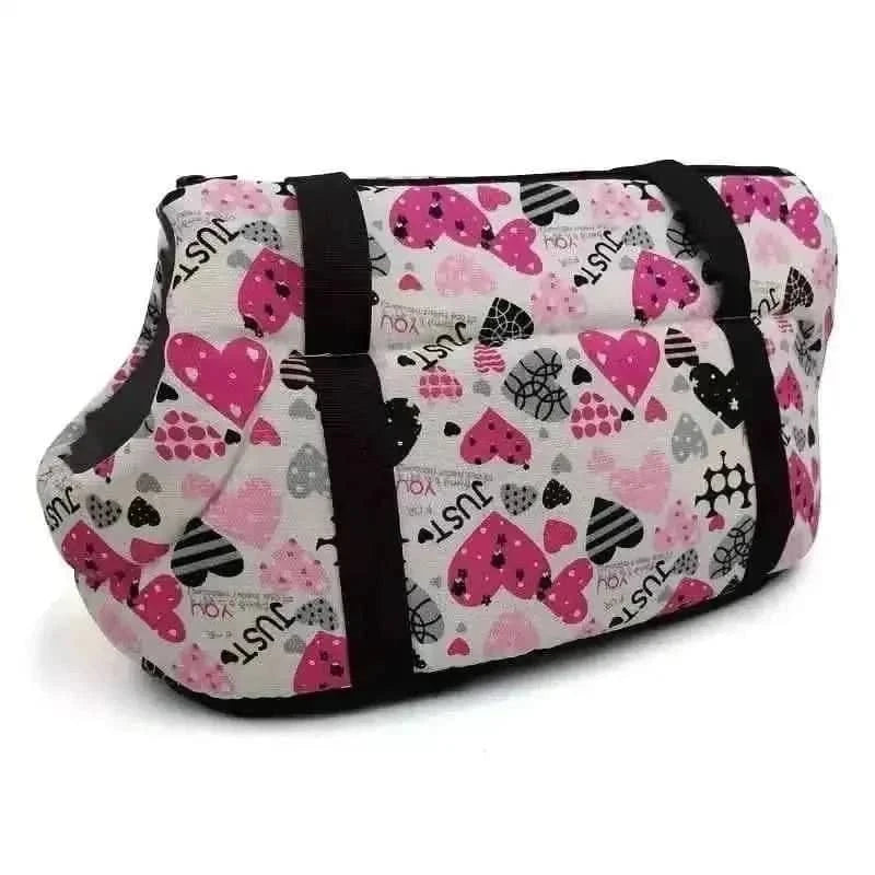 Dog Carrier Backpack Pet Travel Shoulder Backpack DailySale S / Retro Stripes S / Pink Heart L / Retro Stripes S / Retro Stripes-S / Pink Heart-L / Retro Stripes-L / Pink Heart-