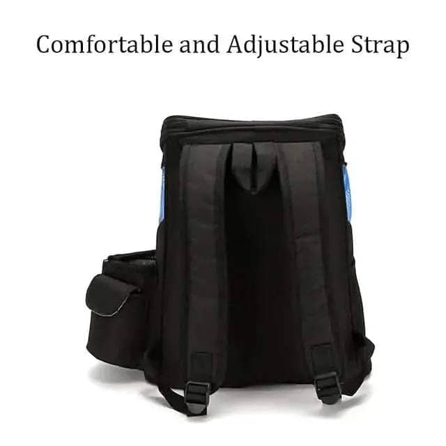 Dog Cat Pets Carrier Bag Travel Backpack DailySale Black/Red / S Black/Red / L Black/Blue / S Black/Red / S-Black/Red / L-Black/Blue / S-Black/Blue / L-Gray / S-Gray / L-Blue / S-Blue / L-
