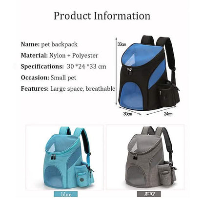 Dog Cat Pets Carrier Bag Travel Backpack Cartsfy Inc.