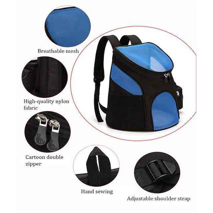 Dog Cat Pets Carrier Bag Travel Backpack Cartsfy Inc.