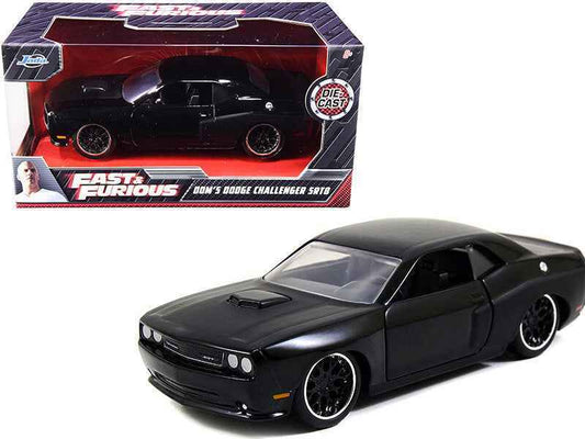 Dom's Dodge Challenger SRT8 Black "Fast & Furious" Movie 1/32 Diecast Model Car by Jada Cartsfy Inc.