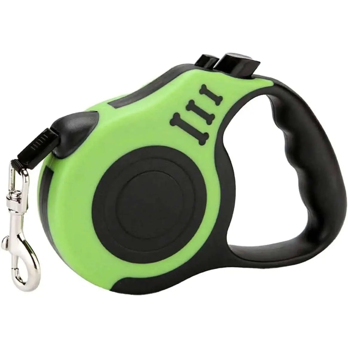 Durable Double Switch Retractable Pet Leash DailySale Green / 3m Green / 5m Red / 3m Green / 3m-Green / 5m-Red / 3m-Red / 5m-Yellow / 3m-Yellow / 5m-Blue / 3m-Blue / 5m-