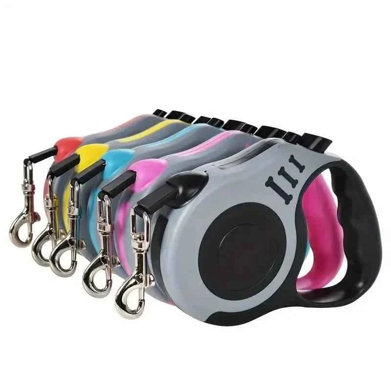 Durable Double Switch Retractable Pet Leash - Cartsfy Inc.