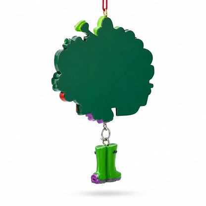 My Garden is the Best Therapy Resin Christmas Ornament