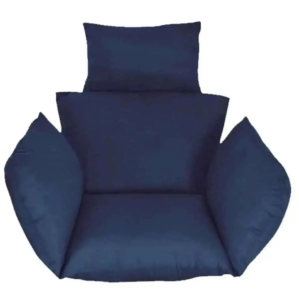 Egg Chair Hanging Basket Seat Cushion with Headrest Cartsfy Inc.