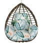 Egg Chair Hanging Basket Seat Soft Cushion with Headrest Cartsfy Inc.