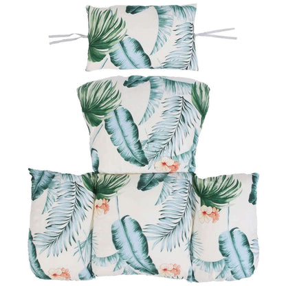 Egg Chair Hanging Basket Seat Soft Cushion with Headrest Cartsfy Inc.