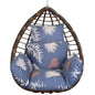 Egg Chair Hanging Basket Seat Soft Cushion with Headrest Cartsfy Inc.