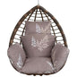 Egg Chair Hanging Basket Seat Soft Cushion with Headrest Cartsfy Inc.