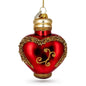 Elegant Perfume Bottle Glass Christmas Ornament Cartsfy Inc.