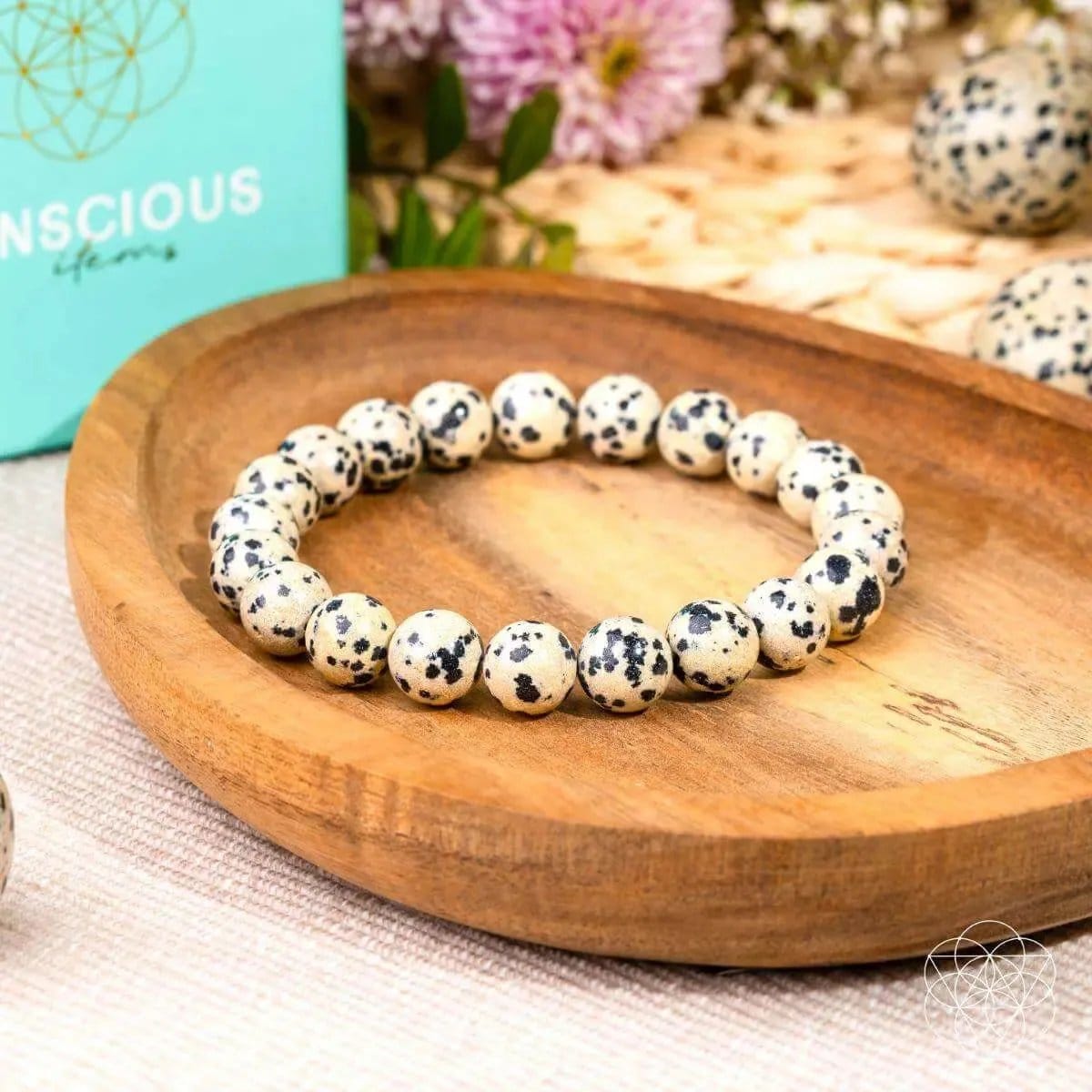 Emotional Detox - Dalmatian Jasper Bracelet Conscious Items Default Title Default Title-
