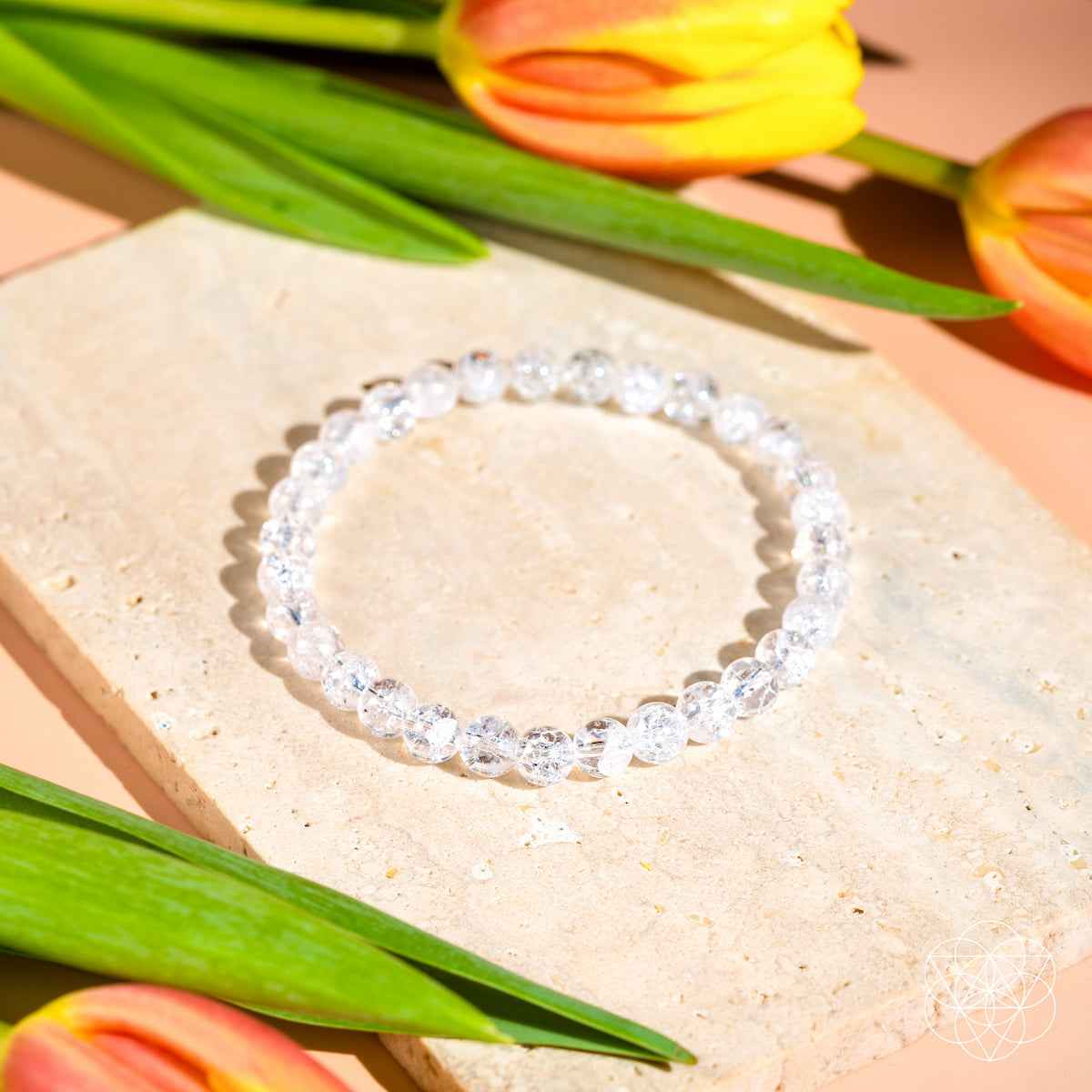 Emotional Ice Bath – The Ice Quartz Bracelet | 6mm - Cartsfy Inc.