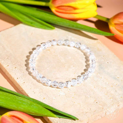 Emotional Ice Bath – The Ice Quartz Bracelet | 6mm - Cartsfy Inc.
