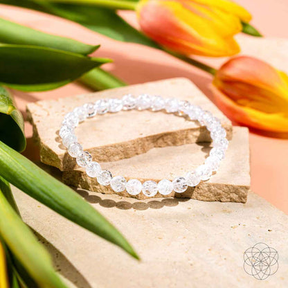 Emotional Ice Bath – The Ice Quartz Bracelet | 6mm - Cartsfy Inc.