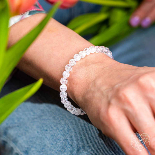 Emotional Ice Bath – The Ice Quartz Bracelet | 6mm - Cartsfy Inc.