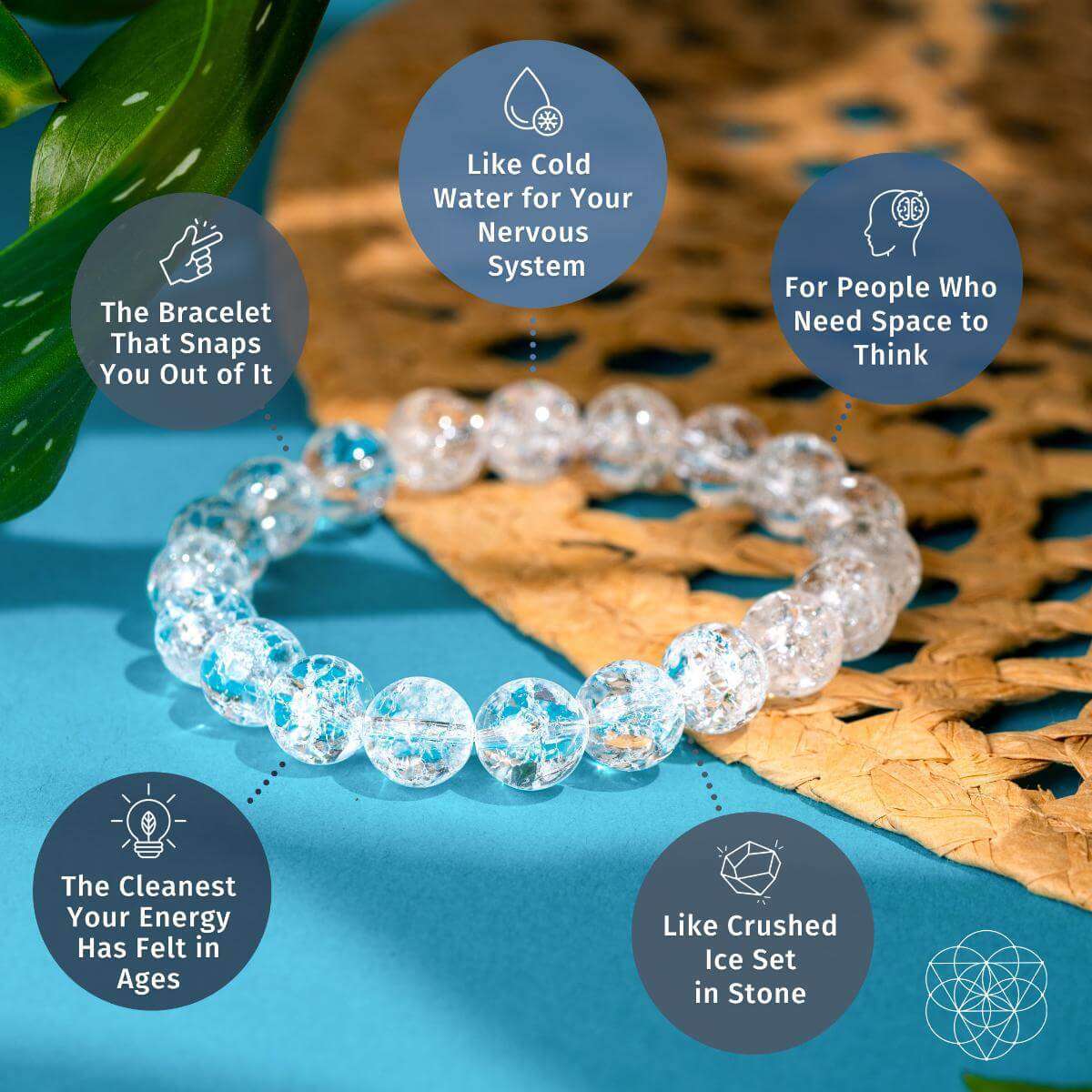 Emotional Ice Bath – The Ice Quartz Bracelet Cartsfy Inc.