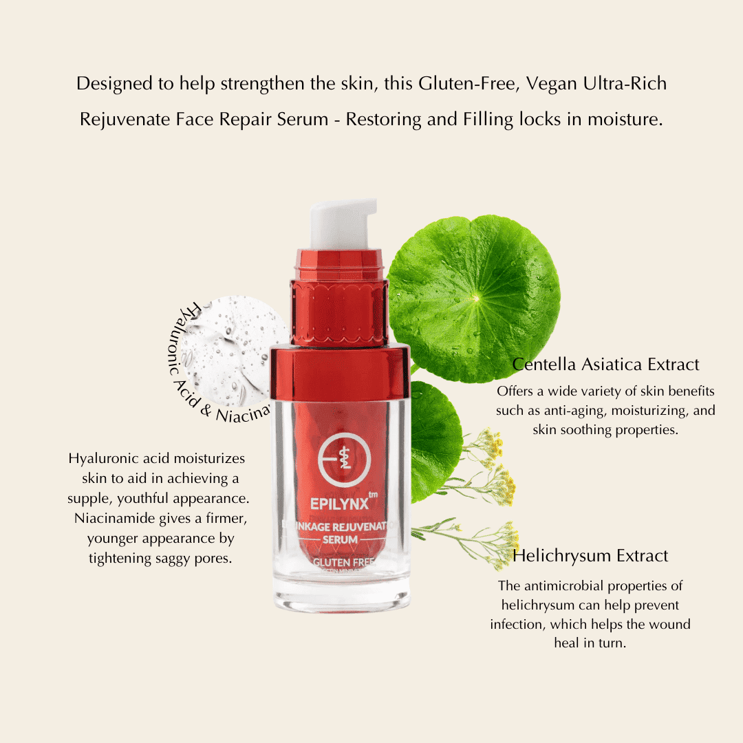 Enriching Ageless Rejuvenate Face Serum – Hydrating, Firming & Vegan (Gluten-Free, Mature Skin Friendly) Cartsfy Inc.
