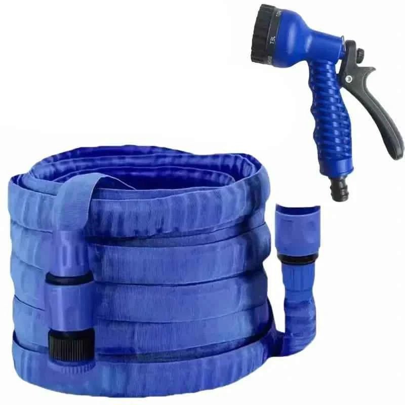 Expandable Collapsible High Pressure Magic Hose with Spray Gun - Cartsfy Inc.