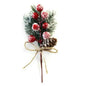 Fake Snow Frost Pine Branch Cone Berry Holly Christmas Tree Christmas Ornament Cartsfy Inc.