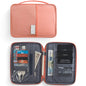 Family Travel Document Organizer Capacious Passport Holder Wallet Cartsfy Inc.