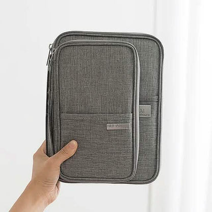 Family Travel Document Organizer Capacious Passport Holder Wallet Cartsfy Inc.