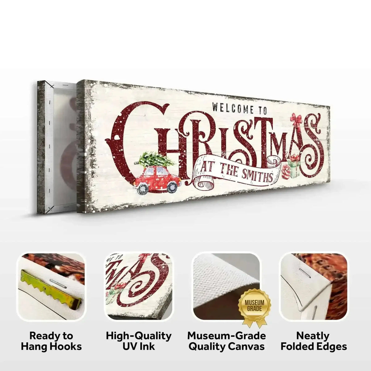 Family Welcome To Christmas Sign II Cartsfy Inc.