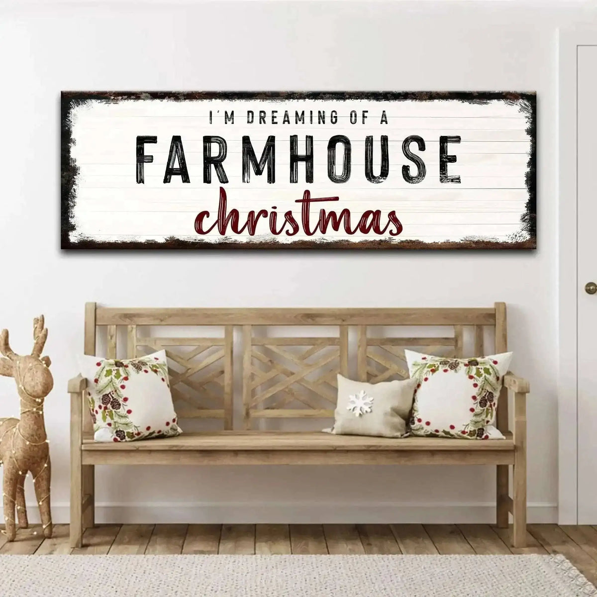 Farmhouse Christmas Sign Cartsfy Inc.