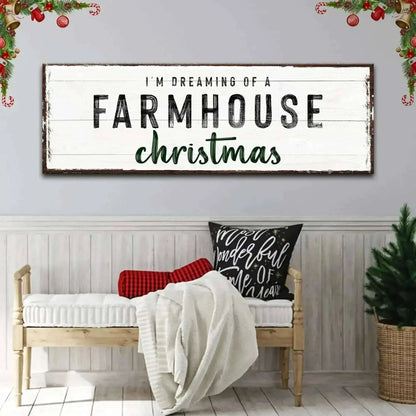 Farmhouse Christmas Sign Cartsfy Inc.
