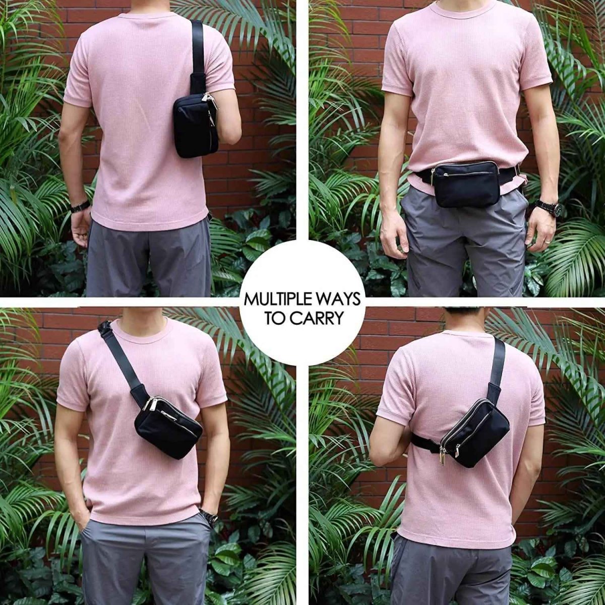 Fashion Waist Pack Belt Bag with Adjustable Strap - Cartsfy Inc.