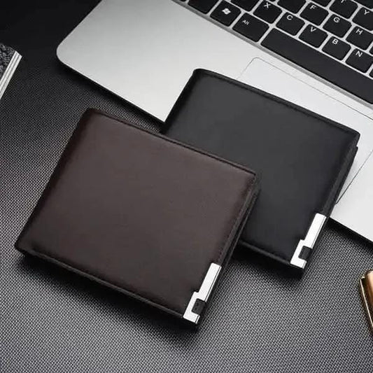 Fashionable Men's Wallet Card DailySale Horizontal / Black Horizontal / Brown Upright / Black Horizontal / Black-Horizontal / Brown-Upright / Black-Upright / Brown-