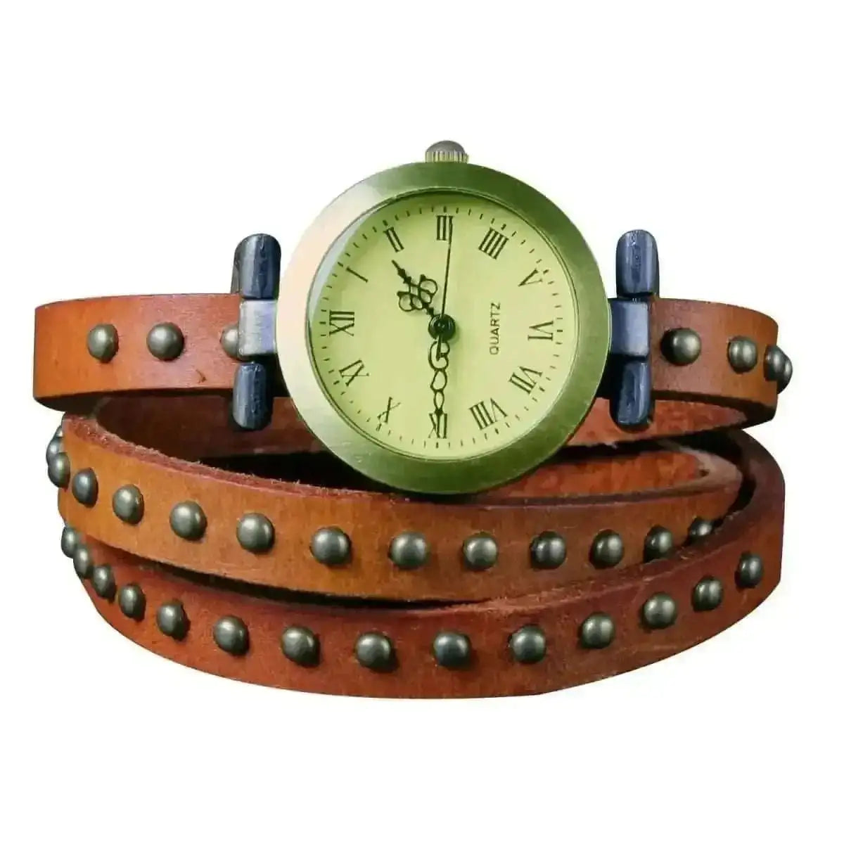 Fashionable River Leather Belt Retro Watch Cartsfy Inc.