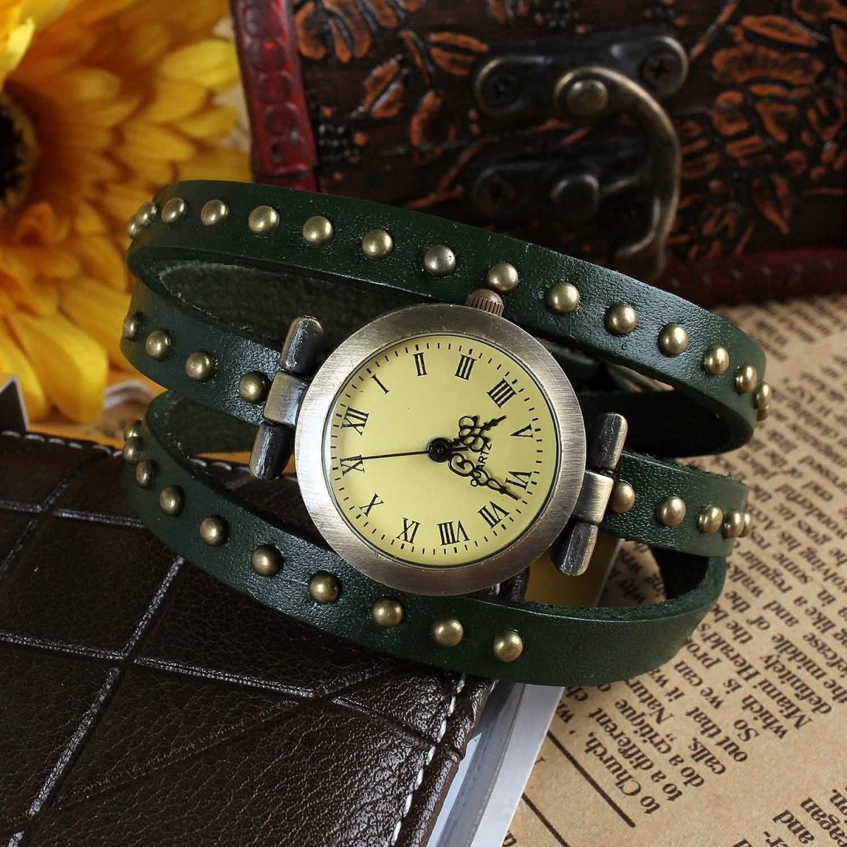 Fashionable River Leather Belt Retro Watch - Cartsfy Inc.