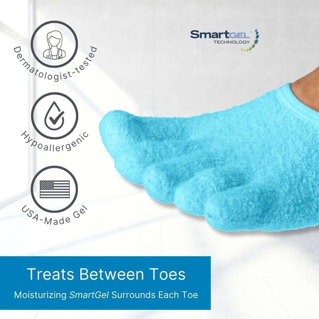 Five-Toe Gel Moisturizing Socks Cartsfy Inc.